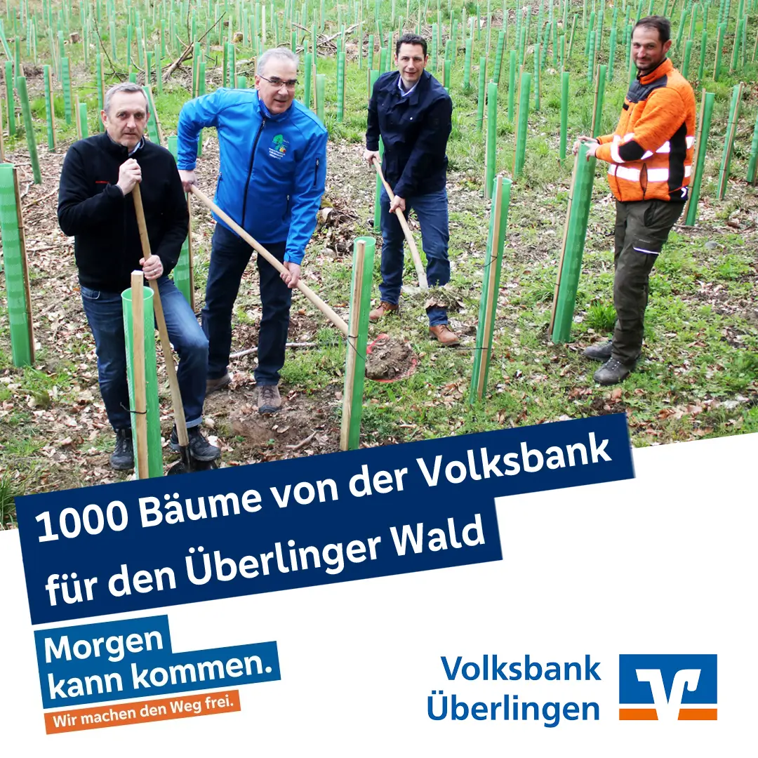 1000 Bäume von der Volksbank